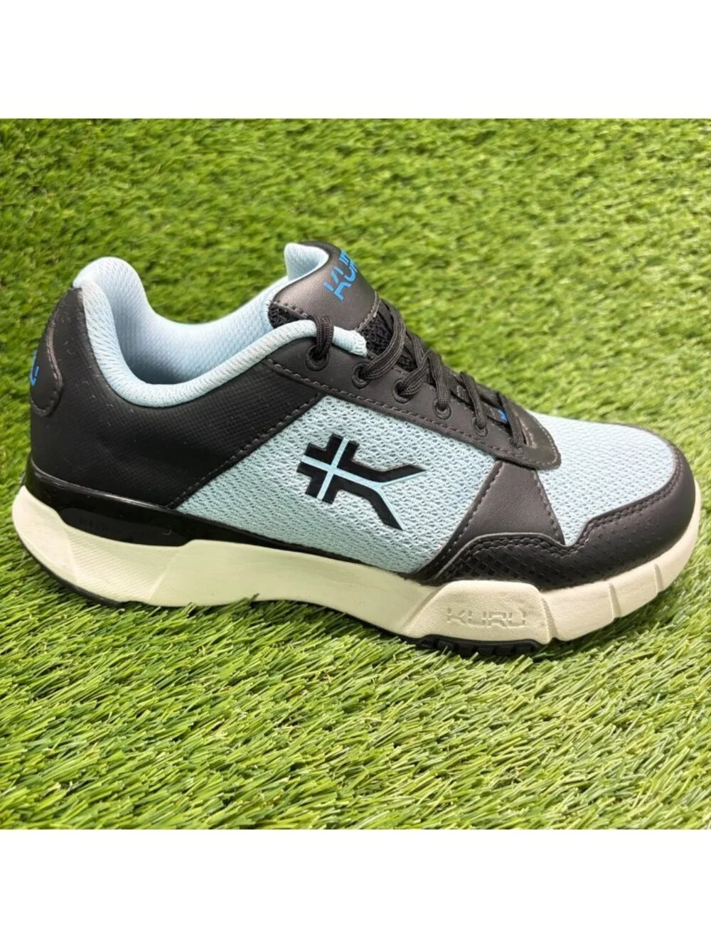 Kuru Quantum 2 Womens Size 8.5D Blue Black White Athletic Running Shoes Sneakers